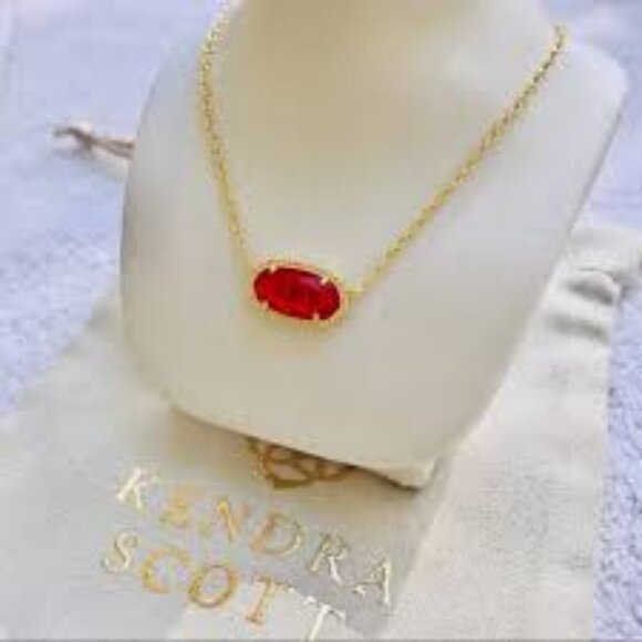 Red Kendra Scott Necklace - Picture 3 of 3